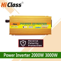 converter 12v 24v inverter 12v 220v car voltage transform dc12v 24v to ac110v 220v solar converter power inverter 2000w3000w
