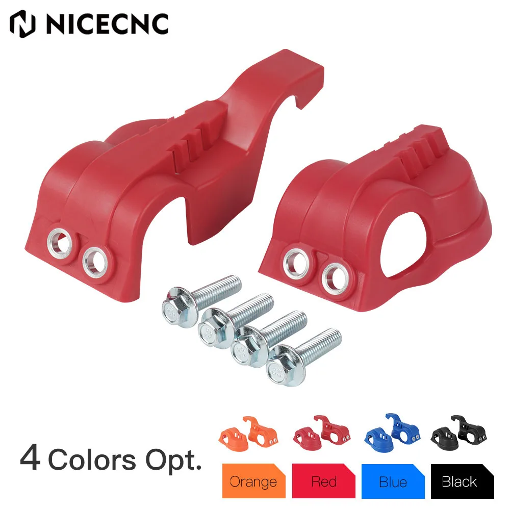 Защитная крышка для вилки и обуви мотоцикла NiceCNC защита газа EX EC MC 125-300 EXF ECF MCF 250-450