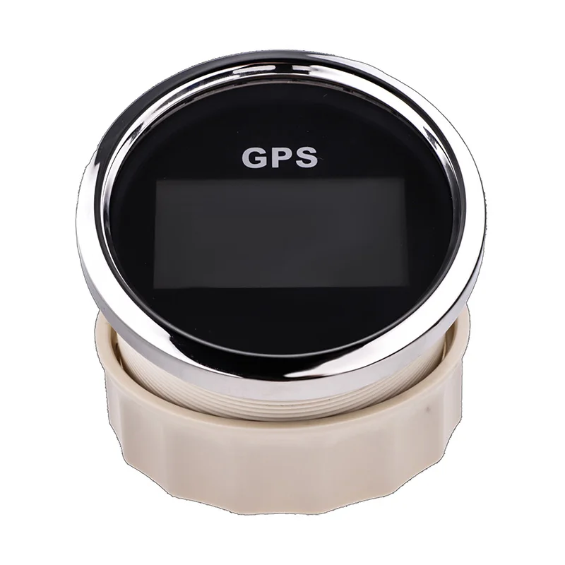 Цифровой 85 мм GPS Спидометр с 7 цветов Подсветка ЖК дисплей Дисплей одометр