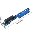 Переходник Micro SATA 7 + 6 Male на SATA 7 + 15 Female, серия ATA, конвертер для Lenovo 310 312 320 330 IdeaPad 510 5000, печатная плата