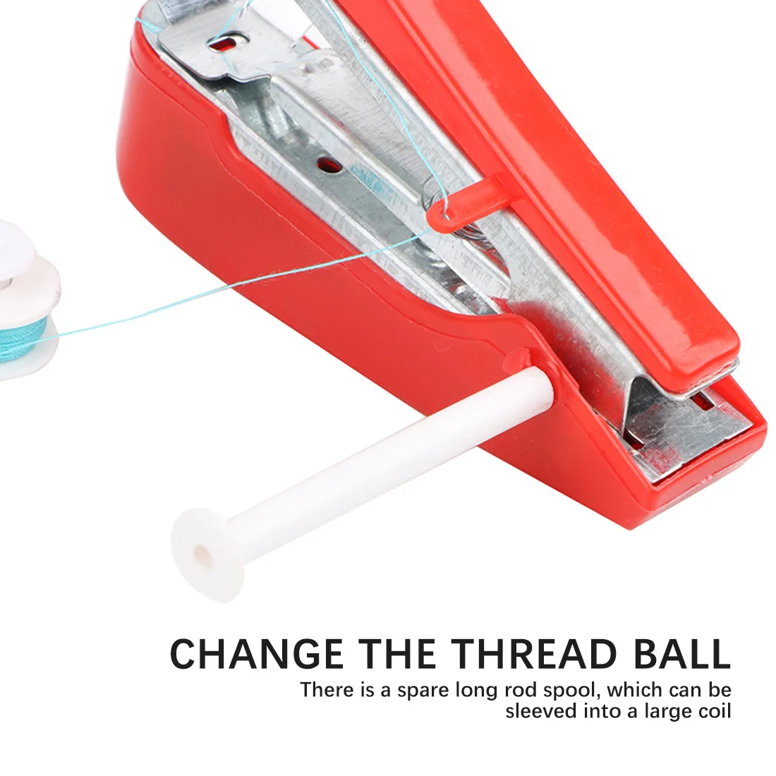 

Hot Dale Mini Sewing Machine Needlework Work Wireless Handheld Clothes Useful Portable Sewing Machine