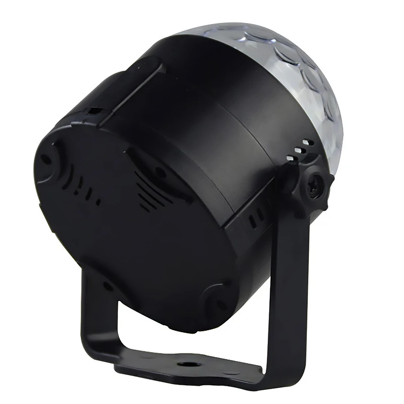 3 Вт мини USB зарядка звуковая активация Вращающийся Диско шар Светодиодные