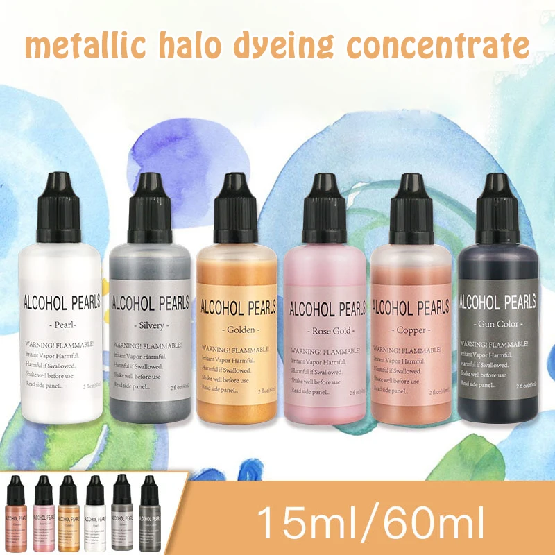 

High Concentrated Ink Paint Color Dye Easy Use Fast-Drying Permanent For Epoxy Resin Painting Epoxy High Concentrated Ink