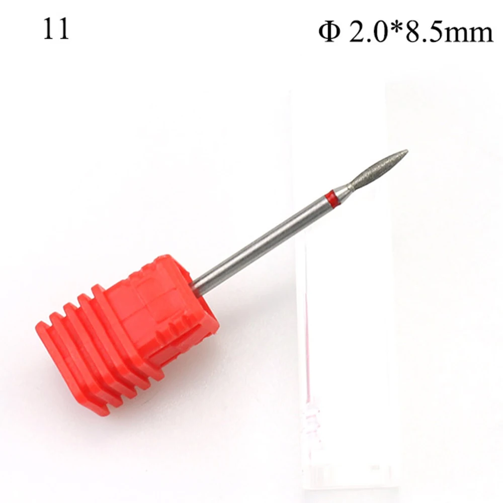 Алмазная фреза 14 типов для маникюра Файлы сверла ногтей инструменты удаления