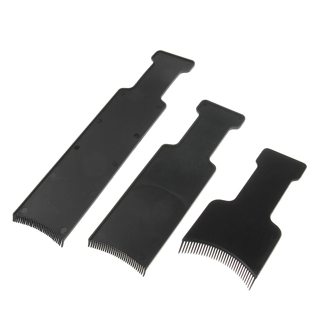

Salon Hair Coloring Board Hair Dye Tint Hairdressing Beauty Hair Tool Black for Professional Salon Home