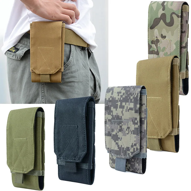 Уличная тактическая сумка камуфляжная армейская Мобильный телефон спортивный