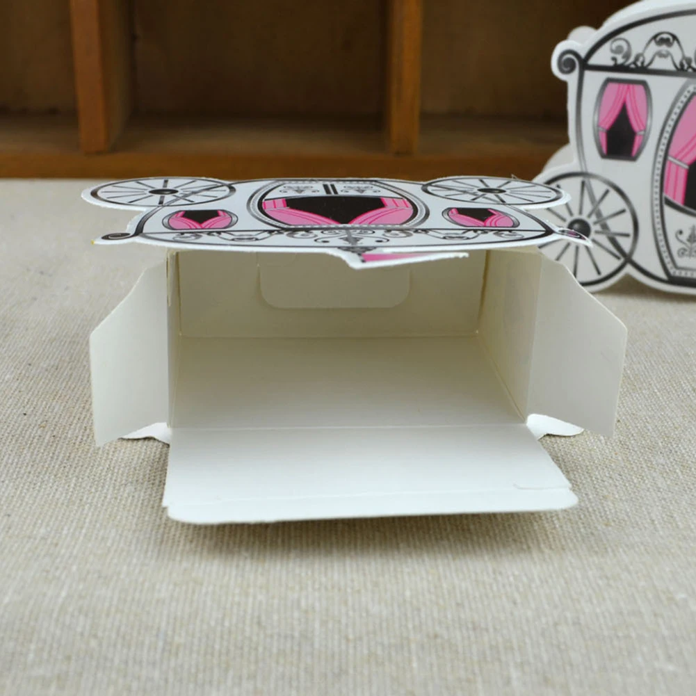 50 шт. корона волшебная сказка тыква карета свадебная конфетная коробка