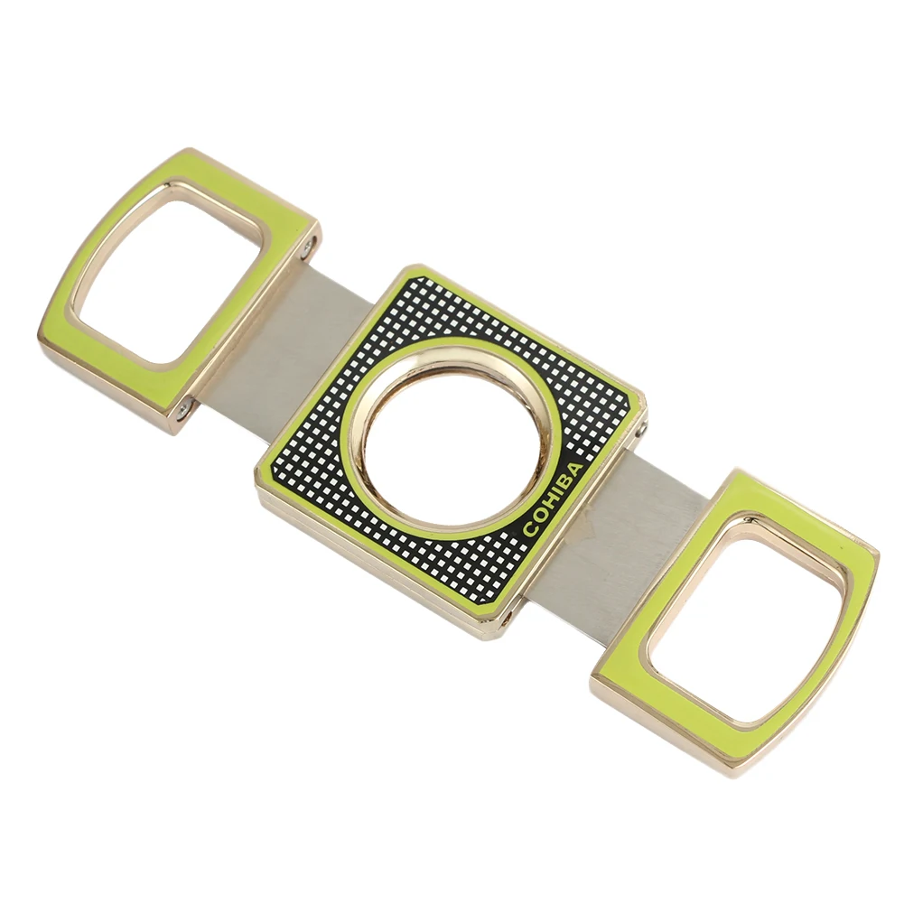 COHIBA металлический резак для сигар лезвие из нержавеющей стали сигары острые