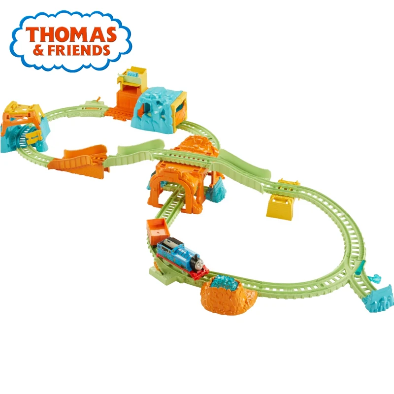 Паровозик Thomas & Friends Track Master новинка 2019 игрушечный поезд светящийся шахтный набор