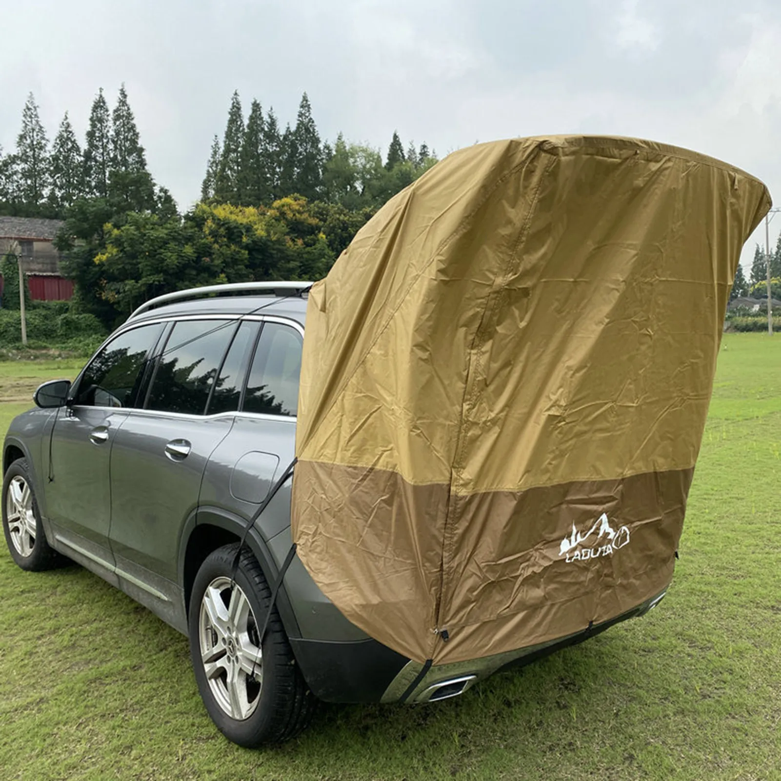 

Car Trunk Tent Sunshade Rainproof For Self-driving Tour Barbecue Tour Barbecue Outdoor Mobile Kitchen Accessories