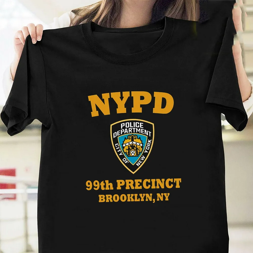 99Th участок Бруклин Ny девять ТВ шоу футболка черный размер S 3Xl свободный стиль