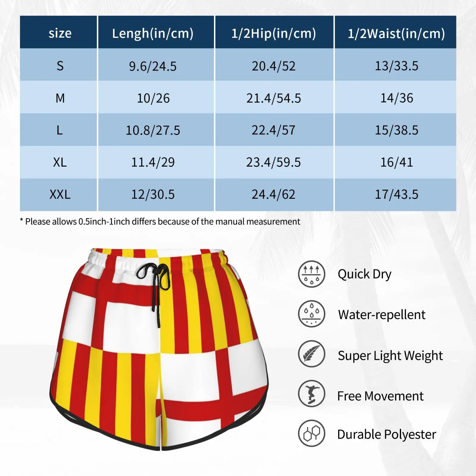 

Flag Gifts Stickers & Products ( Gf ) Swim Shorts Women Beach Shorts Flag National Flag Flags Colorful Flags