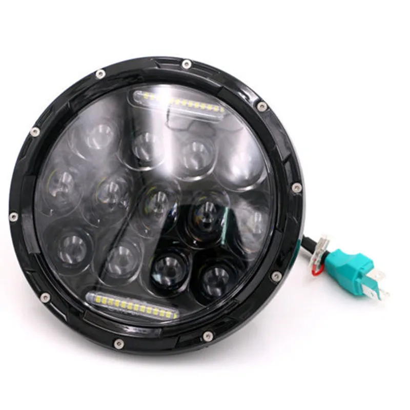 

Motorcycle 7" Projector HID DRL 13 LED Light Headlight For Harley Softail Models 1991-2013 Touring 1994-2013