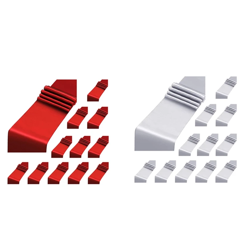 

Retail Table Runner Long Wedding Table Runner for Wedding Banquet Graduations Birthday Party Decoration 12 Pieces