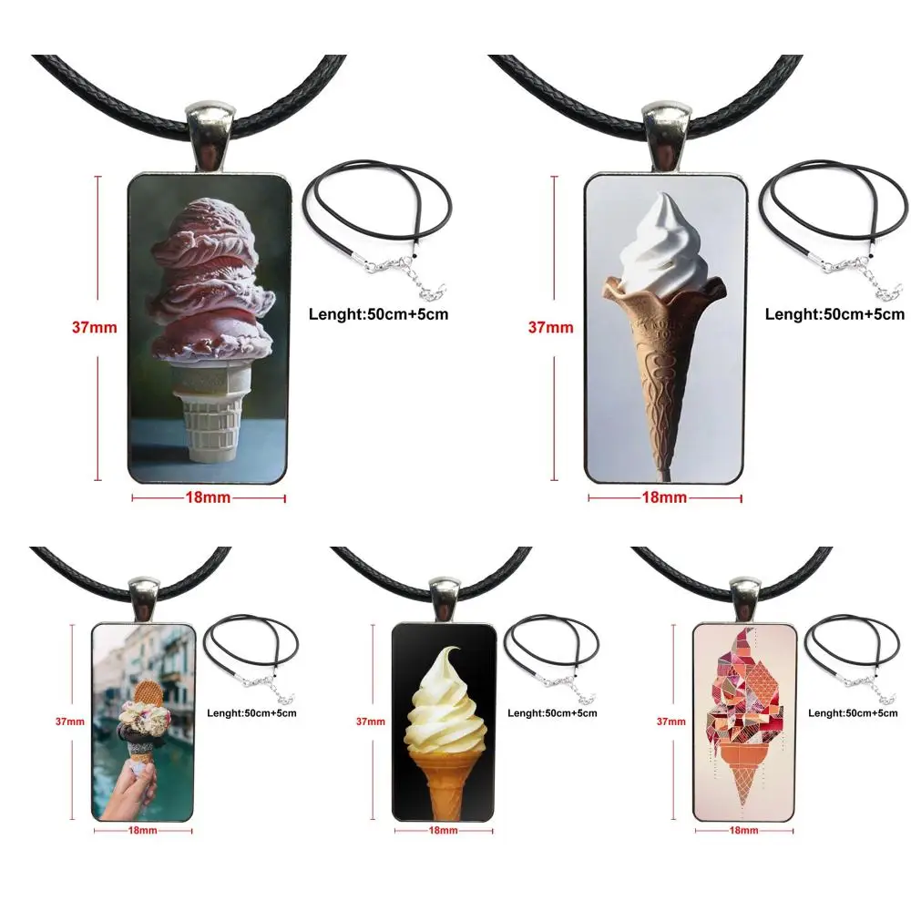 Мягкое мороженое конус сладости оболочки для женщин ручной работы Подвеска