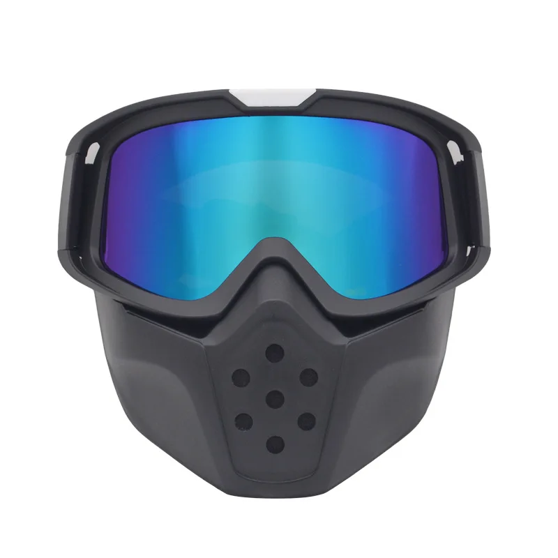 GXT мотоциклетные очки маска ретро открытый шлем мотокросса с съемная для игры в