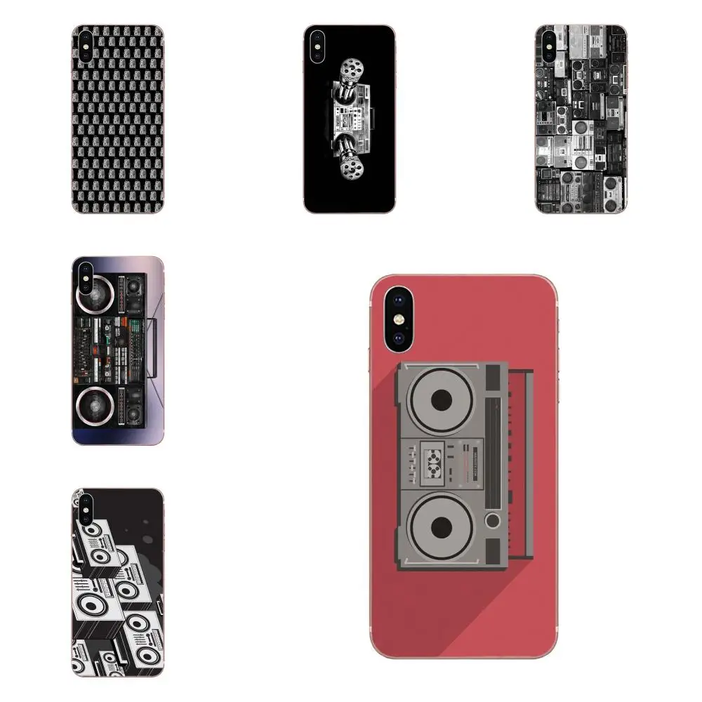 Ретро музыкальный бластер Boombox для LG G3 G4 G5 G6 G7 K4 K7 K8 K10 K40 K50 Q6 Q60 V10 V20 V30 V40 Nexus 5 5X 2017 TPU