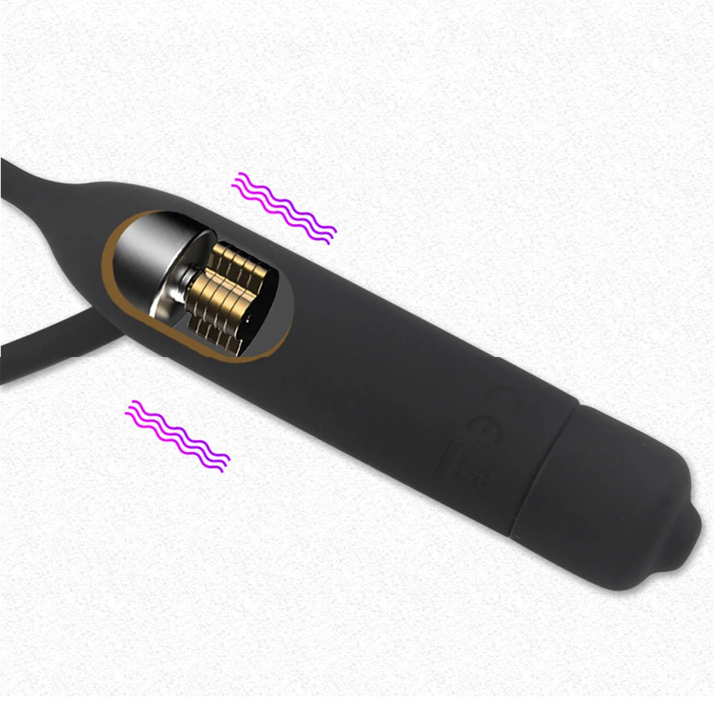 VETIRY Urethral Vibrator Catheter Penis Plug Sex Toys for Men Adult Vibrating Insert Urethra Sound Dilator | Красота и здоровье