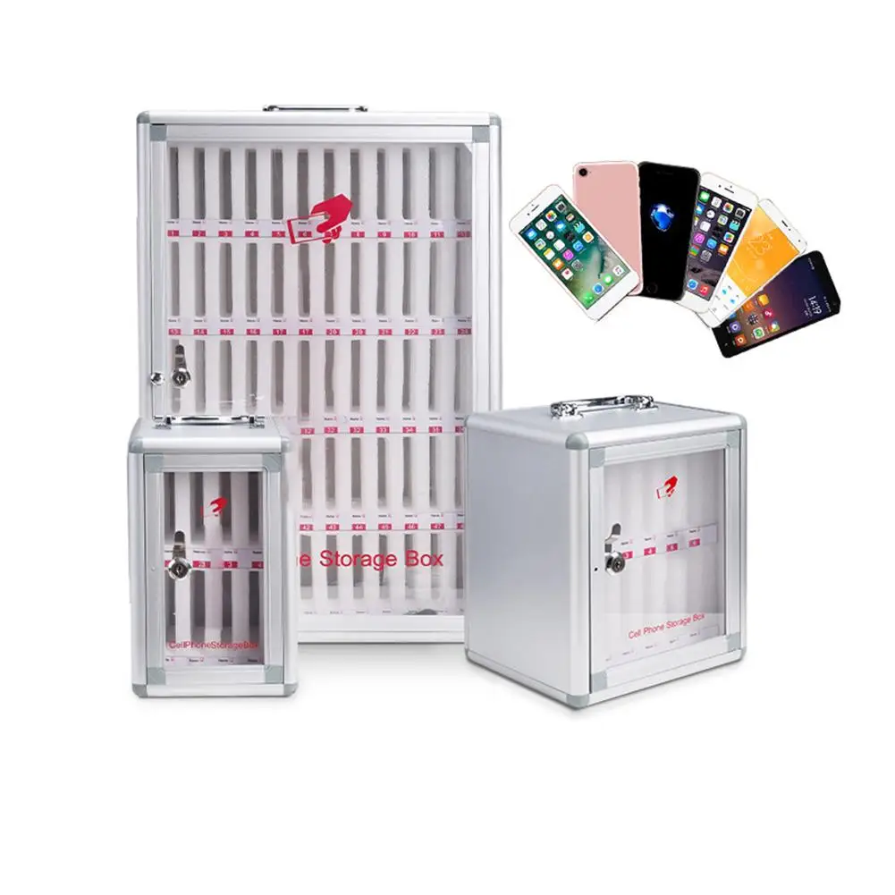 Aluminum Alloy Pocket Chart Storage Cabinet For Cell Phones Can Be Carried By Hand Suitable Schools Classrooms Conference | Канцтовары
