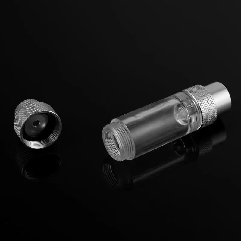 

Single Head Aquarium CO2 Bubble Counter Aluminum Alloy Non-return CO2 Regulator Carbon Dioxide Measurement Device