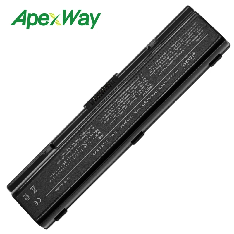Аккумулятор для ноутбука 11 1 В Toshiba Satellite A200 A205 A210 A215 A300 A500 L200 L300 L500 Series PABAS098 PABAS099 |