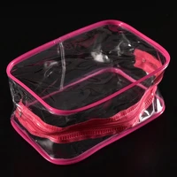 1pcs 15710 5cm women fashion cosmetic bag transparent thicken pvc waterproof cosmetic bag travel admission package