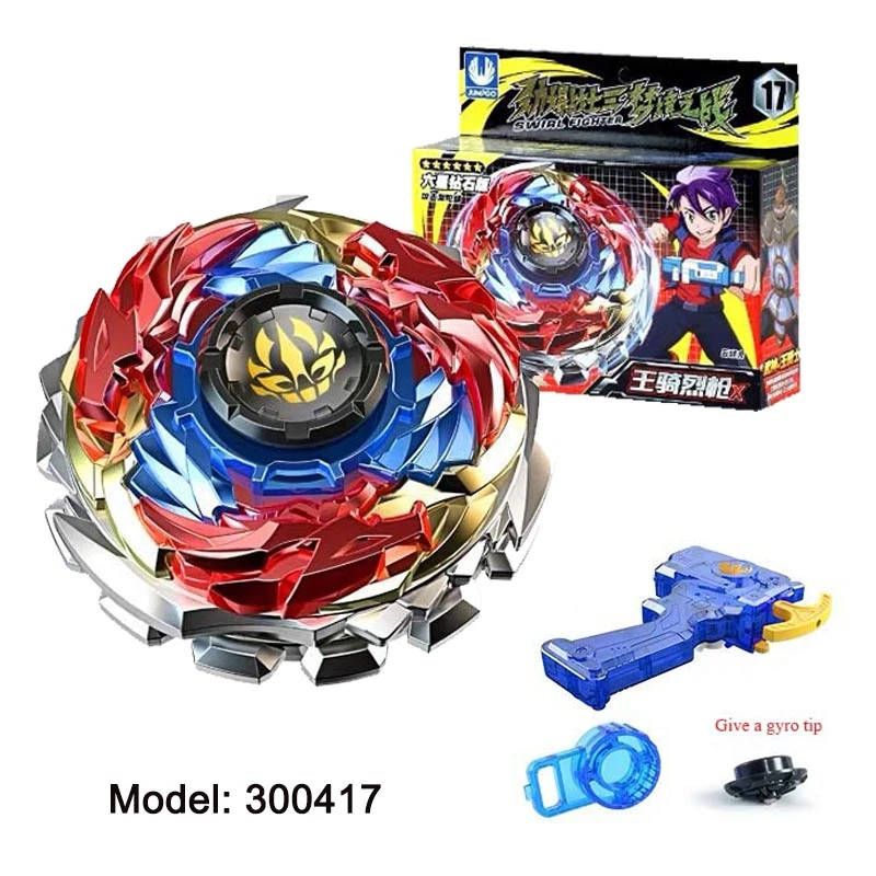 Beyblade Burst Gt 3400-17 King Rifle X однослойный гироскоп Bayblade Metal God Fafnir Top Bey Blade Blades Toy | Игрушки и
