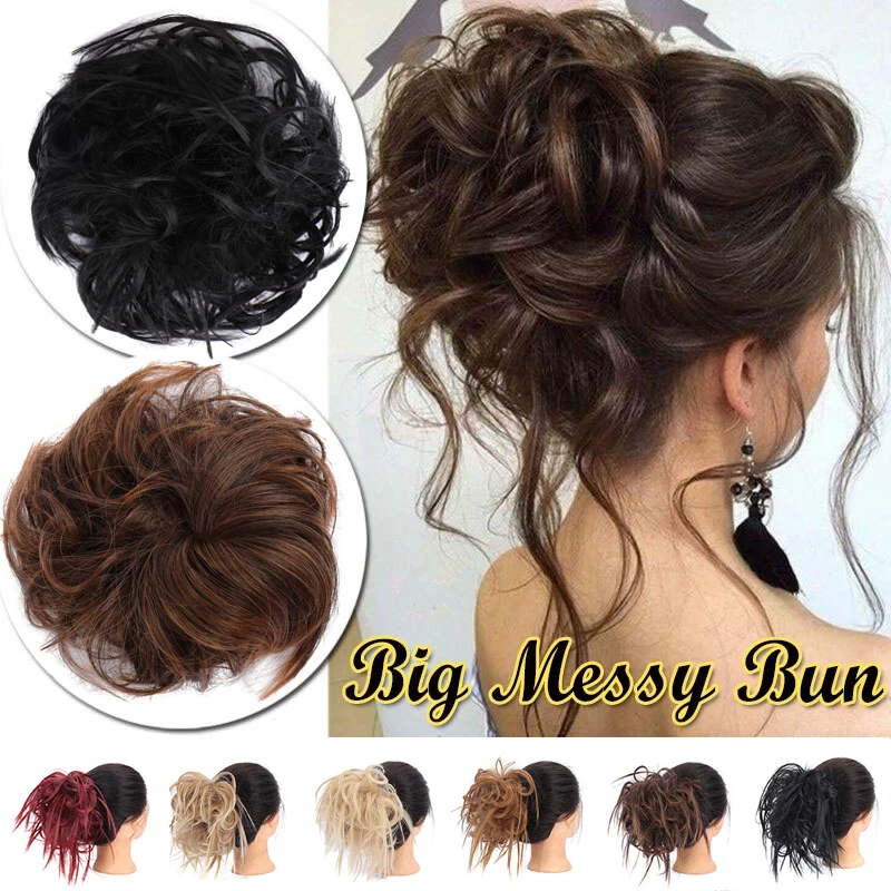 Аксессуары для вьющихся волос MUMUPI пучок синтетических конский хвост грязные