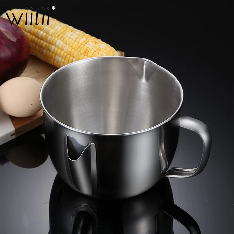 960 мл Суп нержавеющей стали соусник суп жировой сепаратор Многофункциональный