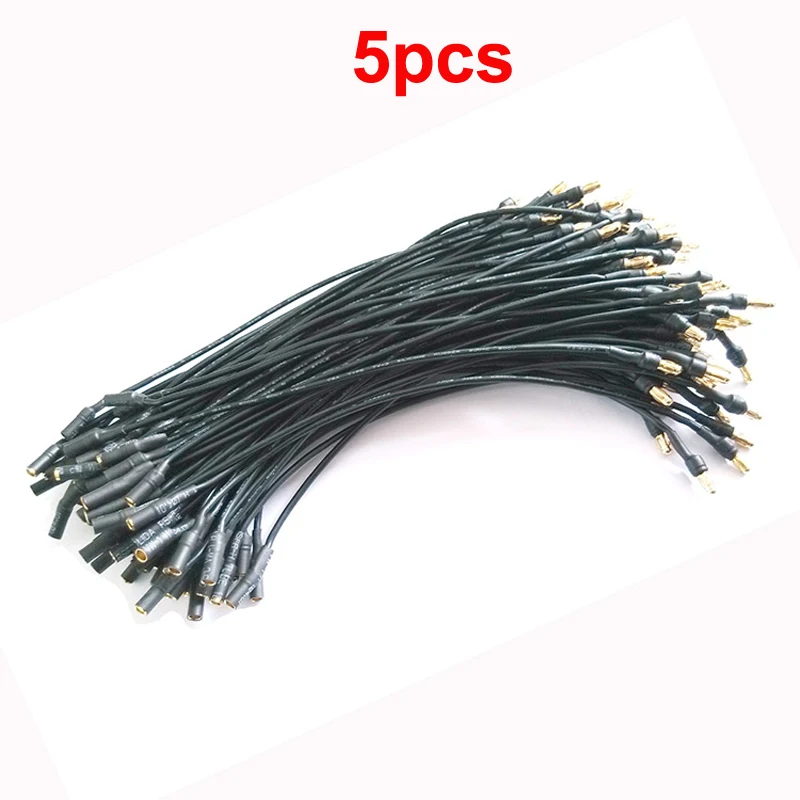 

5pcs 3.5mm Banana Head Wire Connector Motor Extension Wire 14/16/18AWG Silicon Cable ESC Gold Plating Plug 30cm Male Female