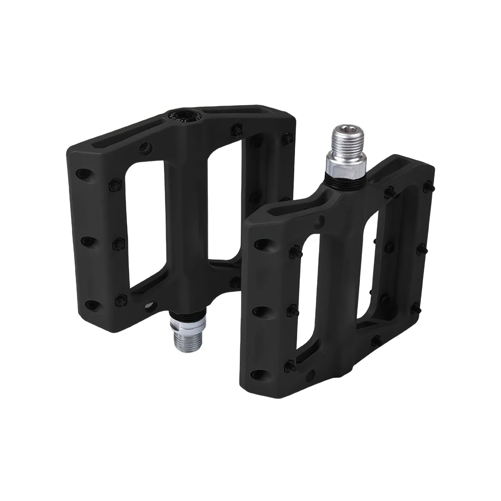 

Велосипедные педали высокой прочности, 1 пара, 18 мм/0,71 дюйма, Нескользящие велосипедные педали, велосипедные Плоские Педали на платформе, ле...