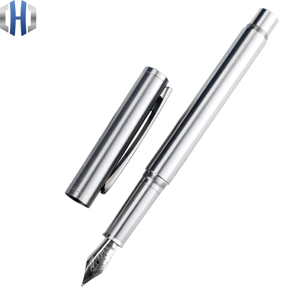 Немецкая ручка из титанового сплава Bock Nib подпись каллиграфическая подарок |