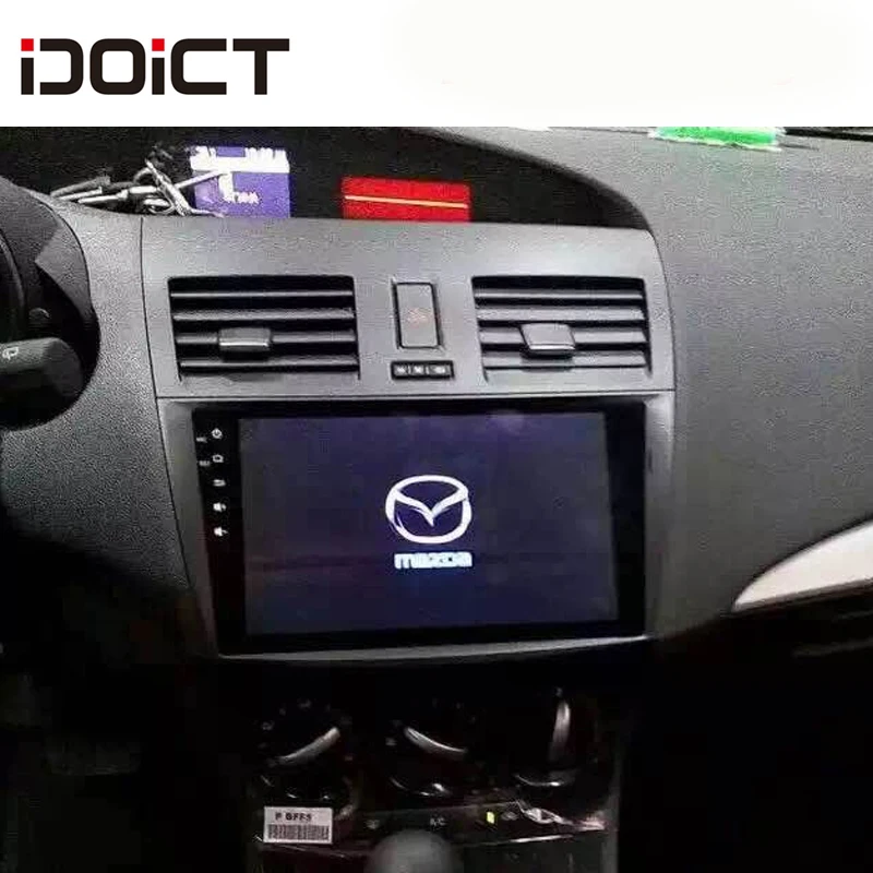 Автомобильный DVD-плеер IDOICT Android 8 1 GPS-навигация Мультимедиа для Mazda 3 Радио 2008 2009 2010