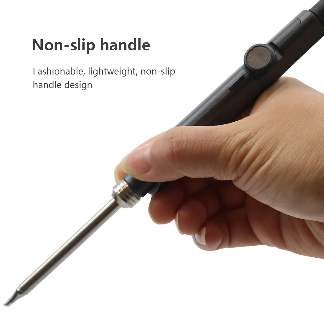 

SH72 65W Electric Adjustable Mini Soldering Iron Temperature Portable Solder Welding Station DC 12V-24V Input 220-400 Degree T12