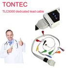 CONTEC ECG Holter TLC5000 Выделенные свинцовые провода, электроды ЭКГ и кабель ЭКГ