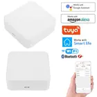 Умный хаб Tuya ZigBee 3,0, многорежимный мост шлюза, Wi-Fi + Bluetooth + Zigbee, работает с Alexa Google Home Assistant