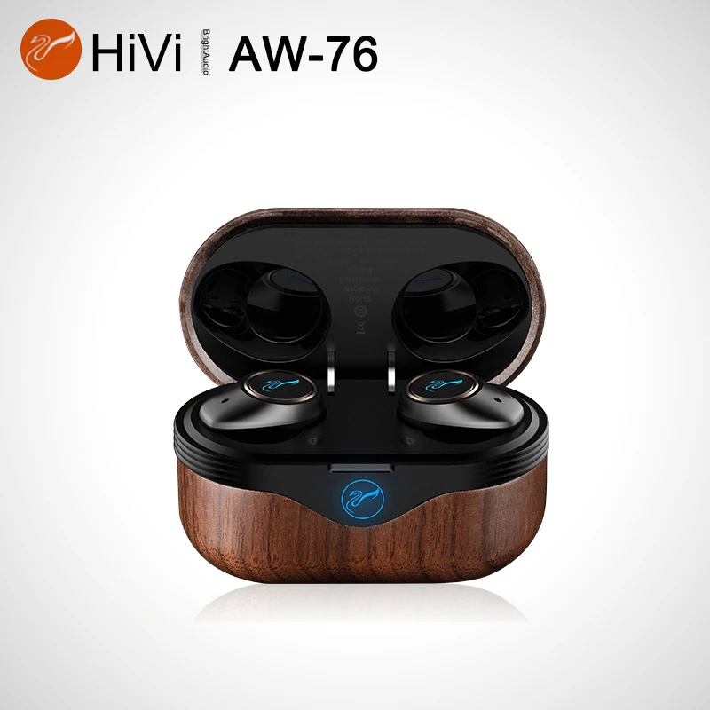 Наушники-вкладыши Hivi AW-76 AW76 TWS Bluetooth 5 0 спортивные наушники-вкладыши защита IPX от