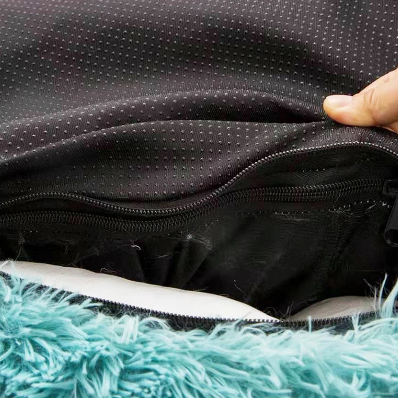 

Super Soft Dog Bed Plush Cat Mat Dog Beds For Large Dogs Bed Labradors House Round Cushion Pet Product Accessories Dropshipping