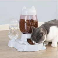 cat dog water and food feeder dispenser automatic dog cats drinking bottles feeding bowl dispensers pet supplies 2 2l product