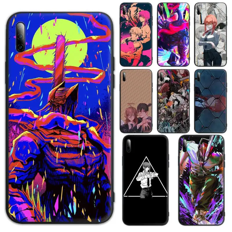 

Chainsaw Man Anime Sac Phone Case Phone Case For Samsung S7 S8 S9 S10 S20 S21 S30 Plus Ultra TPU Cover