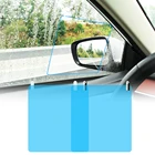 2 шт., Автомобильное зеркало заднего вида, стеклянная пленка, водонепроницаемая, противотуманная, непромокаемая, защита от дождя, боковая пленка на окно, защитная наклейка 170x200mm
