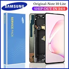ЖК-дисплей 6,7 дюйма для Samsung Galaxy Note 10 lite N770FDS N770FDSM, сенсорный экран с цифровым преобразователем для Samsung note10 lite, ЖК-дисплей, оригинал