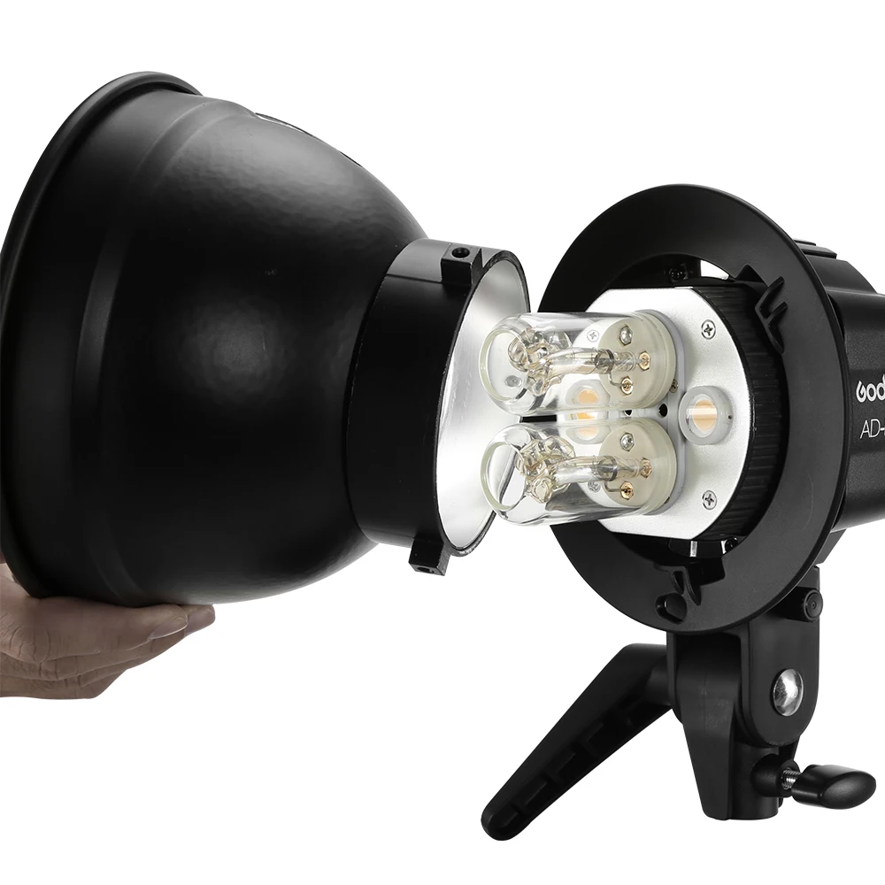 Godox светильник с двойным креплением Bowens для портативной вспышки AD200|Аксессуары