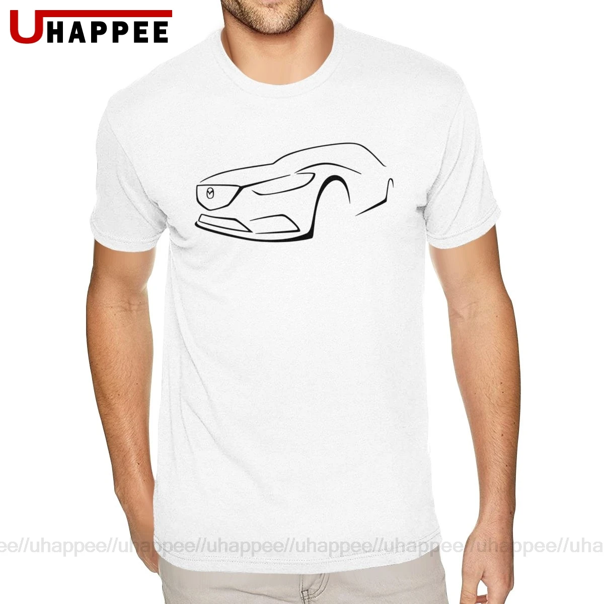 

Tall Size Mazda Tees Shirt Homme Hip Hop Fashion Short Sleeve High Quality T shirt Guy 1980S Apparel