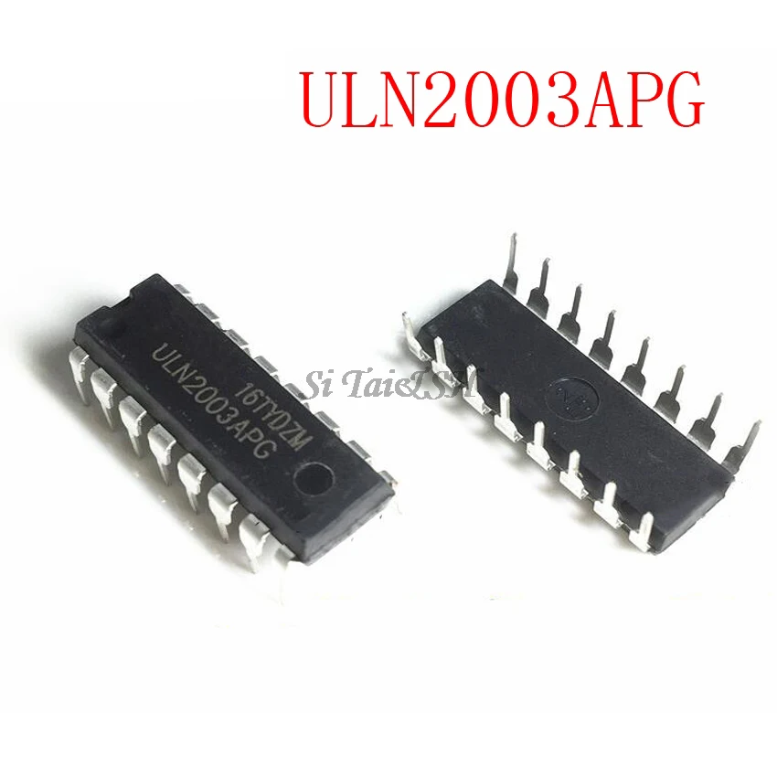 10 шт. ULN2003AN ULN2003A DIP16 ULN2003 ULN2003APG DIP новый оригинальный
