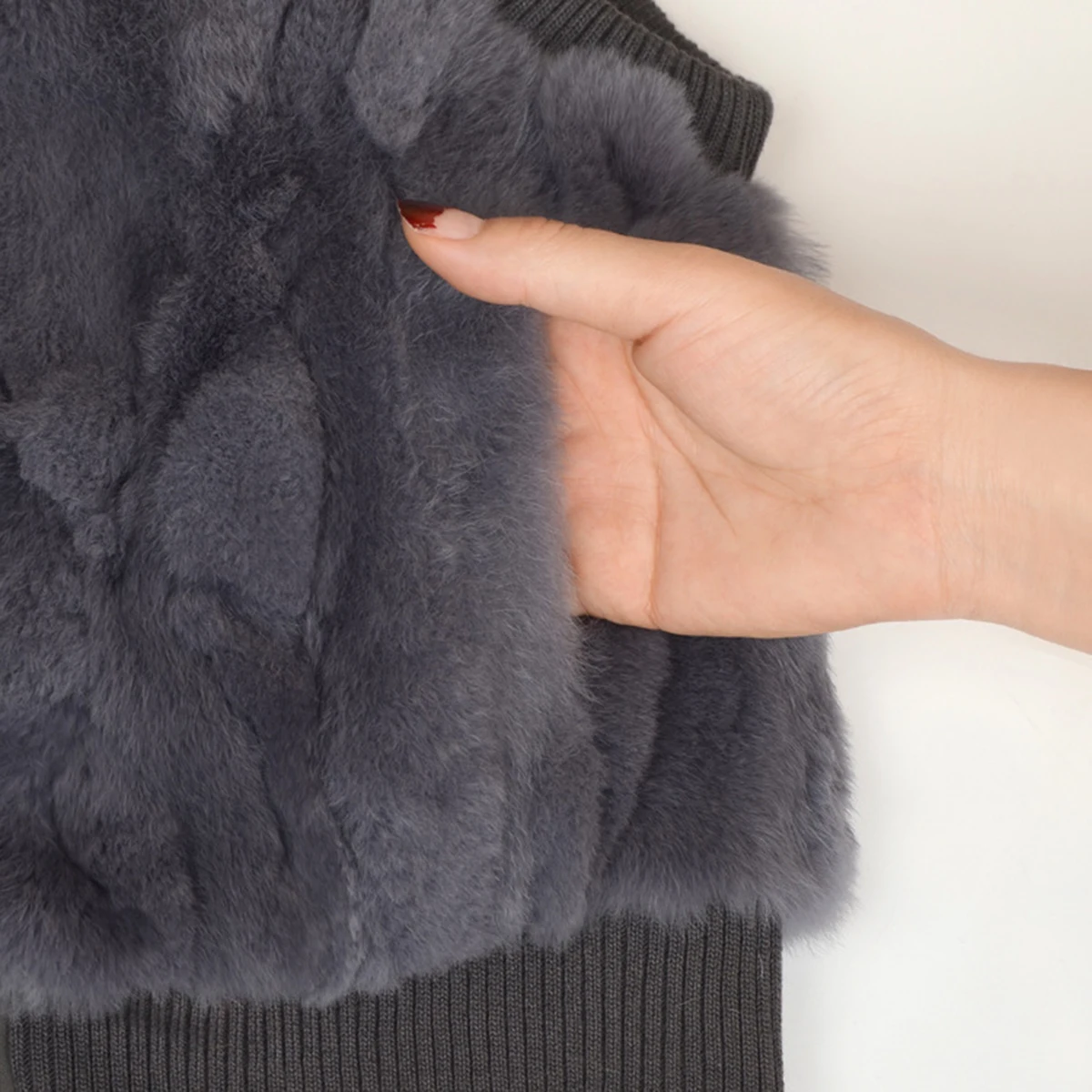 Rex rabbit fur girls vest female autumn warmth male fur vest Boys winter waistcoat vest child jacket fur