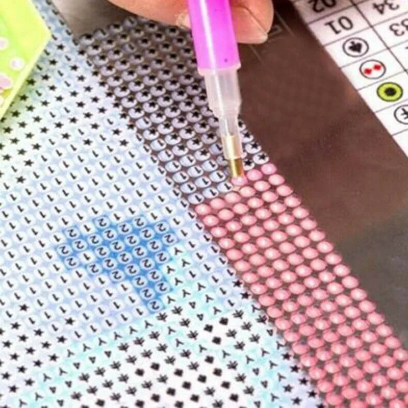 Алмазная живопись линейка из нержавеющей стали 5D высокоточный инструмент с