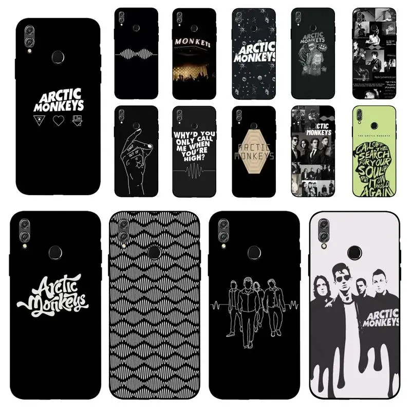 

FHNBLJ arctic monkeys Phone Case for Huawei Honor 10 i 8X C 5A 20 9 10 30 lite pro Voew 10 20 V30