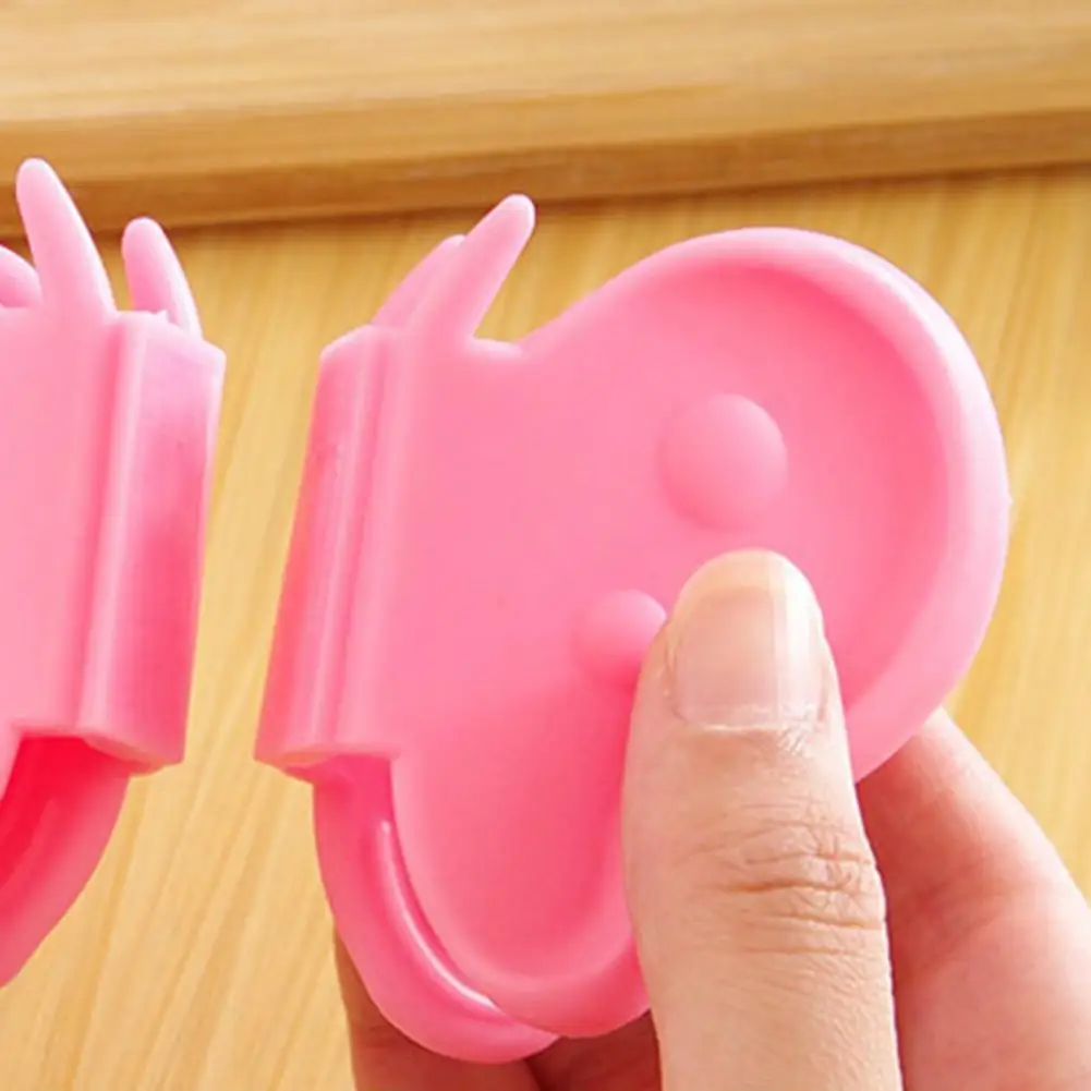 

2Pcs Pot Holders Anti-scald Magnetic Silicone Multifunctional Butterfly Shape Fridge Magnets Oven Mitts for Gifts