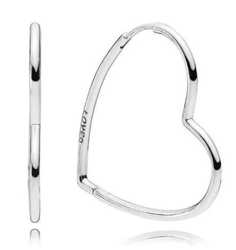 

100% 925 Sterling Silver Pan Earring Fashion Daisy And Heart Pan Earrings For Women Wedding Gift Fashion Jewelry